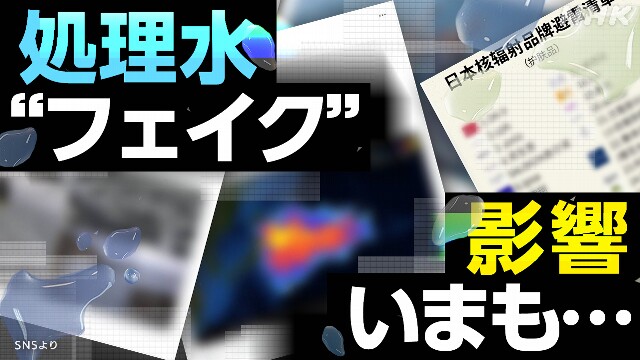 いまも残る“フェイク”の影響 処理水放出から1年