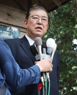 石破氏、総裁選出馬を表明＝「裏金議員公認は議論」―茂木氏立候補へ・自民