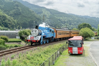 トーマスとバーティーに“乗るだけ”ツアー、ありそうでなかった　大井川鐵道