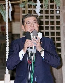 石破氏、総裁選出馬を表明　５度目挑戦「最後の戦い」