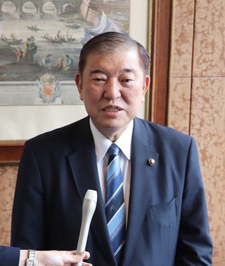 裏金議員公認「新体制が決める」＝自民・石破氏、発言を軌道修正