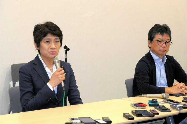 立憲の西村智奈美代表代行、不出馬を表明　女性候補支援は明言せず