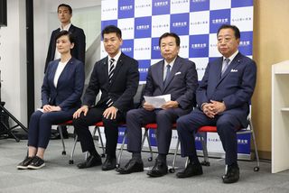 立民代表選告示、論戦スタート＝野田、枝野、泉、吉田氏出馬