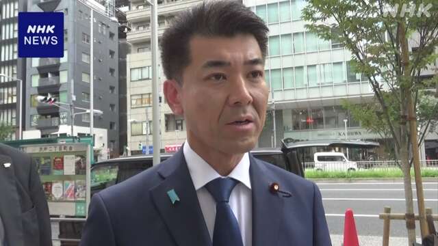 自民総裁選 立民 泉代表「裏金議員」けじめが争点 野党反応は