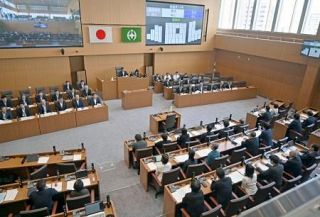 請願の自作自演で辞職勧告　維新系の千葉市議２人に