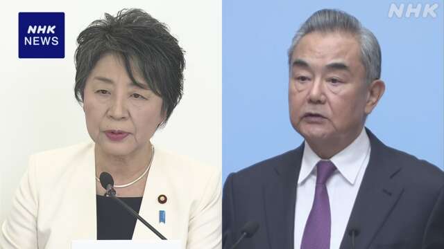 上川外相 中国外相との会談を調整 日本人学校男児死亡事件受け