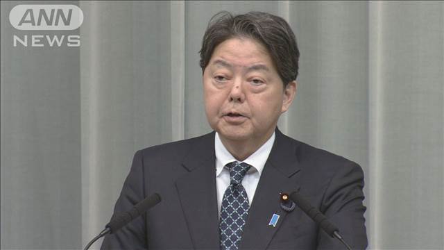 林官房長官　動機の説明など「強く求める」　中国・日本人児童刺殺事件から1週間