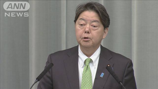 林官房長官「強い危機感」中国の軍事動向に　25日、海自自衛艦が初の台湾海峡通過