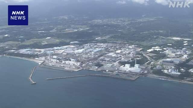 福島第一原発 デブリ取り出し中断 再開は10月以降の見通し