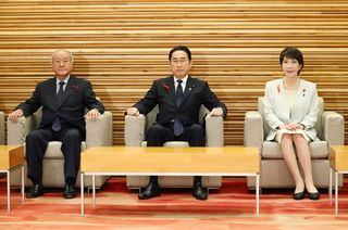 岸田内閣が総辞職＝首相、在職１０９４日で幕