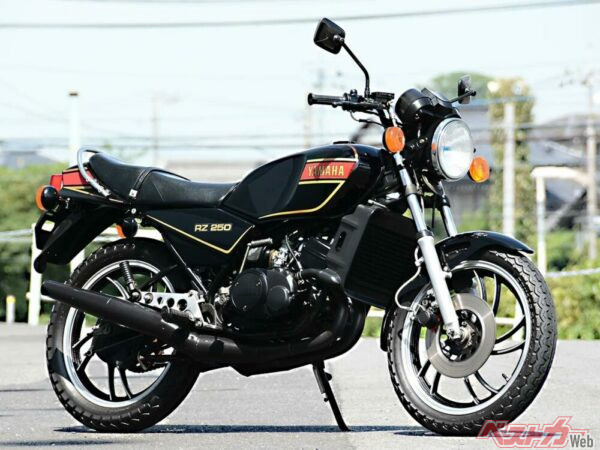 2ストロークエンジンの可能性を見出し、レーサーレプリカの礎を築いたRZ250