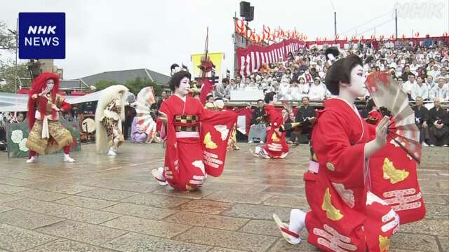 長崎 伝統の秋祭り「長崎くんち」が始まる 9日まで