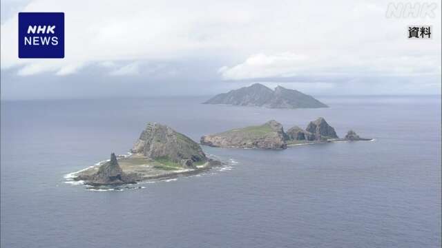 沖縄 尖閣沖 中国海警局の船2隻 領海を約29時間航行