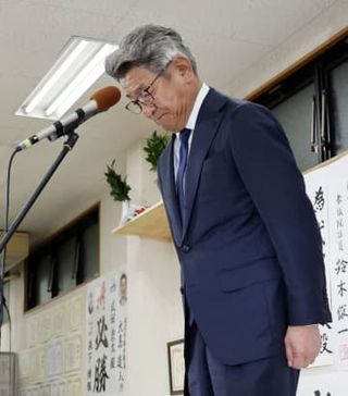 武田氏「原因は全て私に」　裏金逆風で落選、福岡11区