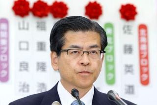 公明の石井代表「続投は困難」　裏金逆風、与党ひとくくり