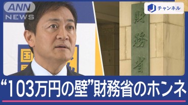 実施は2年後？「103万円の壁」 財務省のホンネは