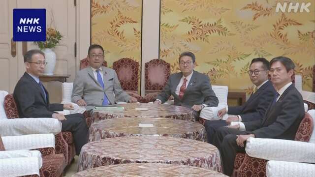 野党4党 “政治とカネの問題 議論必要 十分な国会会期確保を”