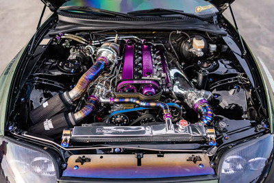 トヨタ最強のエンジン「2JZ」をフルリビルド、95年式スープラが1100馬力に…SEMAショー2024