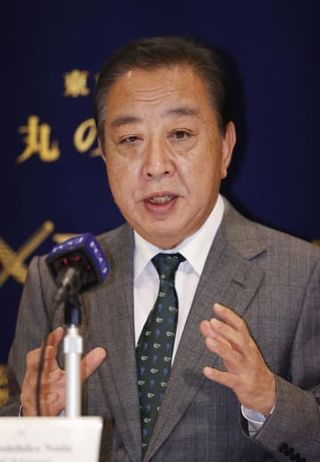 立憲・野田氏、参院選へ野党連携　改選1人区で候補者調整