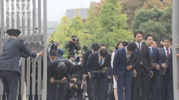 特別国会きょう召集　石破総理大臣選出へ　徹夜で並ぶ初当選議員も