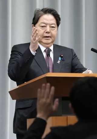 林氏、拉致長期化「痛恨」　横田早紀江さんの苦言に