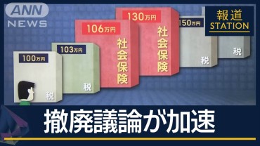 手取り22年間で51万減の試算も…“106万円の壁”撤廃でどうなる？