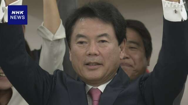 宇都宮市長選挙 現職の佐藤栄一氏 6回目の当選確実