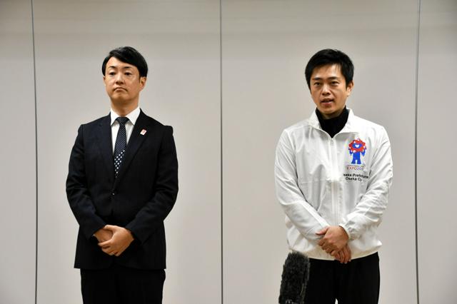 吉村大阪府知事と横山大阪市長が渡仏　BIE総会出席へ