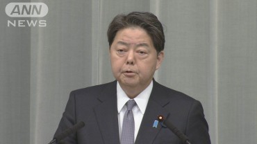 林官房長官「極めて遺憾」　共同通信の記事訂正に