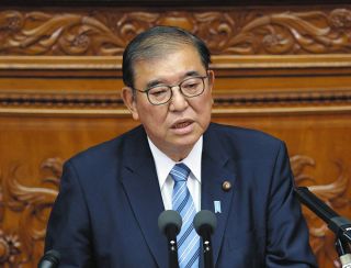 石破首相「企業・団体献金の禁止」打ち出せず　マイナ保険証一本化方針も変えず　所信表明演説